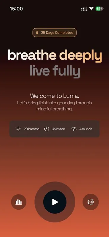 Luma Ember Noir theme screenshot